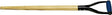 Link Handles 66773 Shovel/Scoop Handle, 1-1/2 in Dia, 30 in L, American Ashwood, High-Gloss
