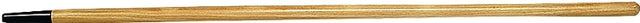 Link Handles 66631 Hoe and Scraper Handle with Ferrules, 1-3/8 in Dia, 54 in L, Ash Wood, Clear