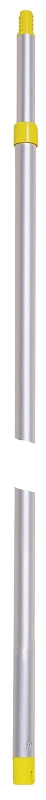 Mr. LongArm 9272 Extension Pole, 1 in Dia, 6.3 to 12 ft L, Aluminum, Aluminum Handle, Round Handle