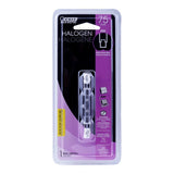 Feit Electric BPQ75T3/CL/S/CAN Halogen Bulb, 75 W, R7 Lamp Base, J T3 Lamp, 3000 K Color Temp, 2000 hr Average Life, Pack of 6