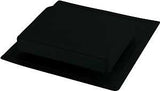 Master Flow IR61BL Roof Louver, 4-1/4 in L, 17-1/2 in W, Resin, Black, Pack of 10