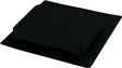 Master Flow IR61BL Roof Louver, 4-1/4 in L, 17-1/2 in W, Resin, Black, Pack of 10