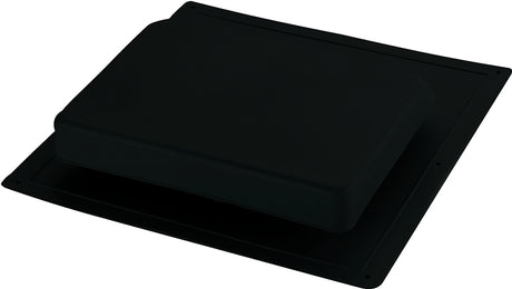 Master Flow IR61BL Roof Louver, 4-1/4 in L, 17-1/2 in W, Resin, Black, Pack of 10