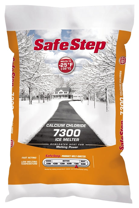 Safe Step 50850 Ice Melter, Pellet, White, 50 lb