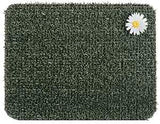 Grassworx 10372027 Door Mat, 24 in L, 18 in W, Rectangular, Forest Green