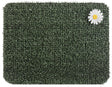 Grassworx 10372027 Door Mat, 24 in L, 18 in W, Rectangular, Forest Green