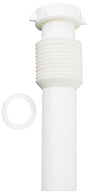 Plumb Pak PP21201 Sink Tailpiece, 1-1/2 in, 12 in L, Slip-Joint, Plastic