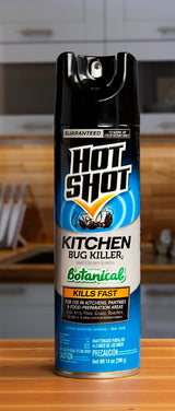 Hot Shot 4470-6 Kitchen Bug Killer, Liquid, Indoor, 14 oz Aerosol Can
