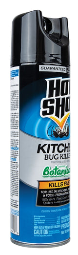 Hot Shot 4470-6 Kitchen Bug Killer, Liquid, Indoor, 14 oz Aerosol Can