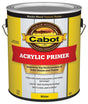 Cabot 140.0008022.007 Exterior Primer, White, 1 gal, Pack of 4