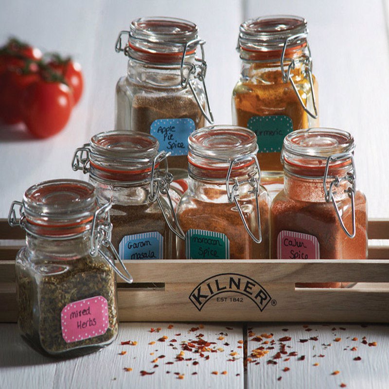 Kilner 2 oz Clear Spice Jar 1 pk, Pack of 12