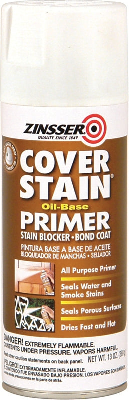 Zinsser 03608 Stain Block Primer, White, 13 oz