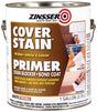 Zinsser 03501 Exterior Primer, Flat/Matte, White, 1 gal, Pack of 4