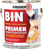 Zinsser 00901 Interior/Exterior Primer, White, 1 gal, Pack of 2