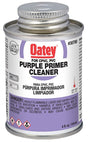 Oatey 30780 Primer/Cleaner, Liquid, Purple, 4 oz Pail