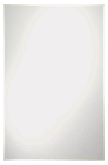 Renin 201200 Somerset Frameless Mirror, 36 in L, 24 in W, Rectangular, Clear Frame, Pack of 6