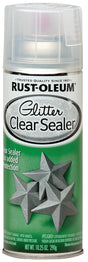 Rust-Oleum 267736 Glitter Spray Paint, Clear, 10.25 oz, Can
