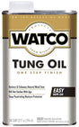 WATCO 266634 Tung Oil, Natural, Liquid, 1 qt Can