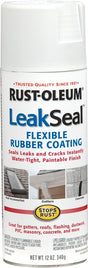 Rust-Oleum 267970 Rubberized Spray Coating, White, 12 oz Can