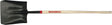 Razor-Back 54246 Coal and Street Shovel, 13-1/2 in W Blade, 14-1/2 in L Blade, Steel Blade, Straight Handle