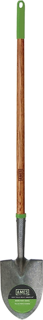 Ames 2916100 Floral Shovel, 6 in W Blade, Steel Blade, Hardwood Handle, 43 in L Handle
