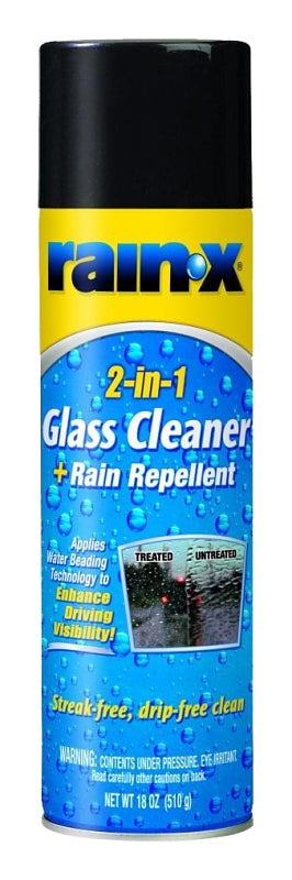 Rain-X 5080233 Glass Cleaner, 18 oz, Liquid, Fruity