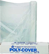 Orgill Poly 6X8-C Poly Film, 100 ft L, 8 ft W, Clear
