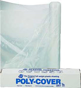 Orgill Poly 6X16-C Poly Film, 100 ft L, 16 ft W, Clear
