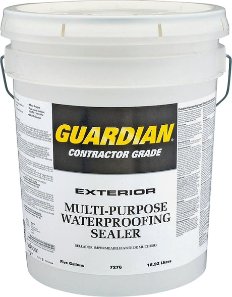 Valspar 72765GAL Waterproofing Sealer, Liquid, Clear, 5 gal, Pail