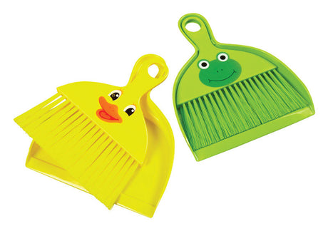 Diamond Visions 5.5 in. W Broom with Dustpan, Pack of 36