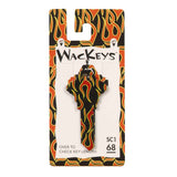 Hillman Wackey Flames House/Office Universal Key Blank Single, Pack of 6