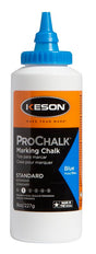Keson PROCHALK Series 8B Marking Chalk Refill, 8 oz, Blue, Temporary