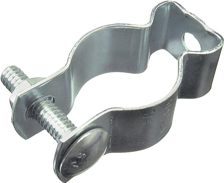 Halex 67840 Conduit Hanger, 4 in, 2-1/4 in L, Steel, Zinc-Plated, 1/PK, Pack of 10