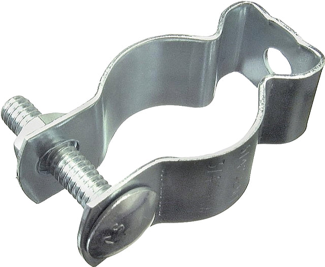 Halex 67840 Conduit Hanger, 4 in, 2-1/4 in L, Steel, Zinc-Plated, 1/PK, Pack of 10