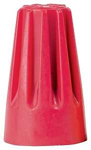 Gardner Bender WireGard GB-4 19-006 Wire Connector, 18 to 10 AWG Wire, Steel Contact, Red, 6/CD