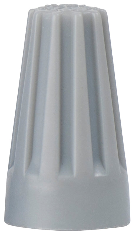 Gardner Bender WireGard GB-1 25-001 Wire Connector, 22 to 16 AWG Wire, Steel Contact, Gray, 25/BAG