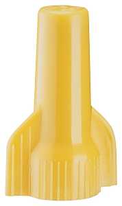 Gardner Bender WingGard 19-084 Wire Connector, Yellow, 22 to 10 AWG Wire, Steel Contact, Thermoplastic, 6/CD