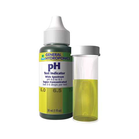 General Hydroponics Hydroponic pH Test Kit, Pack of 24