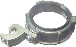 Halex 95212B Grounding Bushing, 1-1/4 in, Zinc