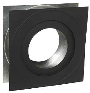 AmeriVent 6HS-WTP Chimney Thimble, For: Tee Branch and Chimney Section, Galvanized Steel, Galvanized