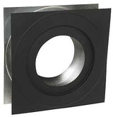 AmeriVent 6HS-WTP Chimney Thimble, For: Tee Branch and Chimney Section, Galvanized Steel, Galvanized