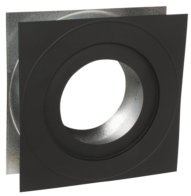 AmeriVent 6HS-WTP Chimney Thimble, For: Tee Branch and Chimney Section, Galvanized Steel, Galvanized