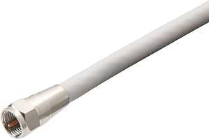 Zenith VG101206W RG6 Coaxial Cable, F-Type, F-Type