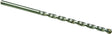 Irwin 326015 Rotary Hammer Drill Bit, 1/2 in Dia, 6 in OAL, Percussion, Twist Flute, 2-Flute, 1/2 in Dia Shank