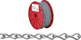 Campbell 072-4027N Single Jack Chain, 16 in, 250 ft L, Steel, Zinc