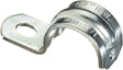 Halex 61105B Conduit Strap, 1/2 in, Steel, Zinc-Plated, 100/PK