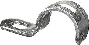 Halex 61107B Conduit Strap, 3/4 in, Steel, 100/PK