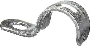 Halex 61112B Conduit Strap, 1-1/4 in, Steel, 50/BX