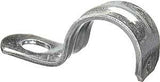 Halex 61112B Conduit Strap, 1-1/4 in, Steel, 50/BX