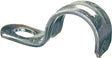 Halex 61125 Conduit Strap, 2-1/2 in, 1-1/4 in L, Steel, Galvanized, 1/PK, Pack of 10